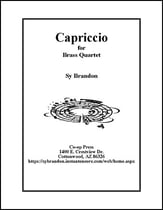 Capriccio for Brass Quartet P.O.D. cover